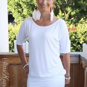 Shirt/ Kleid Kua Noa mit freiem R&uuml;cken, Pdf, Gr. 32-54