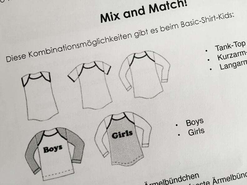Shirt amerik. Ausschnitt  / Schnittmuster und Nähanleitung image number 2