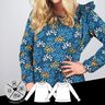 E-Book »LaNanna Blouse« (32–46) – Boho-Blusenshirt thumbnail number 1