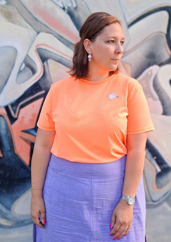 T-Shirt Damen – Schnittmuster 32-58 – Seattle image number 4