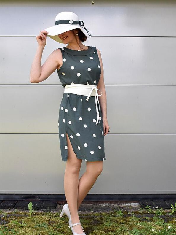 BECCA- Bluse oder Kleid PDF-A4, A0 und BEAMER image number 2