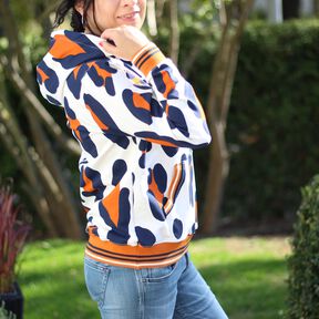 Hoodie + Sweatjacke LUAN Gr. 34-54