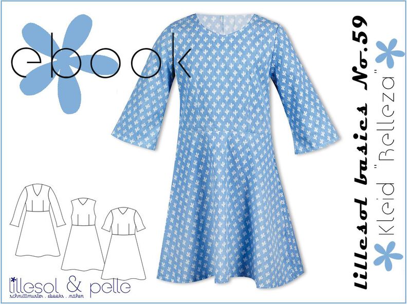 Ebook / Nähanleitung Kleid "Belleza" image number 1