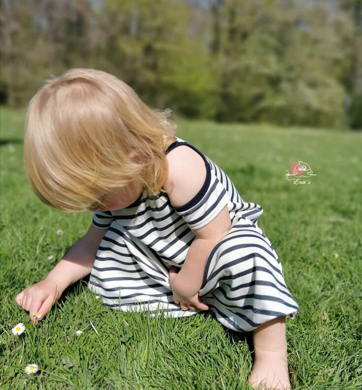 Kleid schulterfrei - Gr&ouml;&szlig;en 68 bis 98 (E-Book)  image number 5