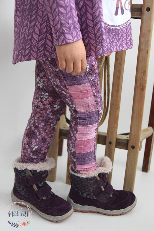 Leggins Fiona mit Seitenstreifen Gr. 104 - 170 image number 7