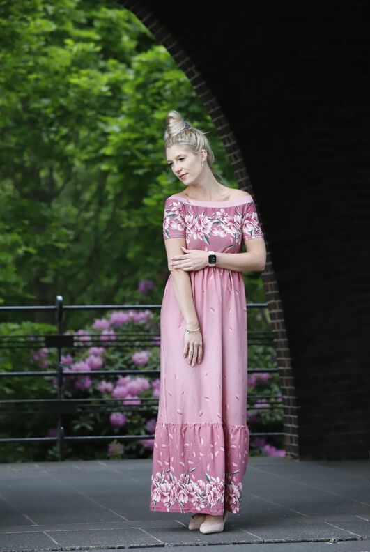 (Maxi)kleid Carmenkleid Kaya Nähanleitung und Schnittmuster  image number 9