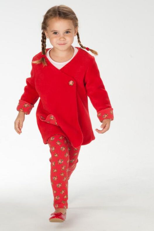 LENA Mädchen Wickel-Jacke mit 3 Modellvarianten image number 7