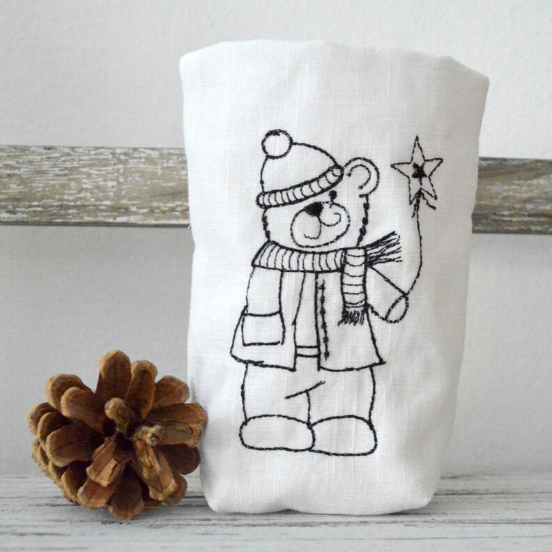 ITH Lichterbeutel Winter LED 13x18cm image number 3
