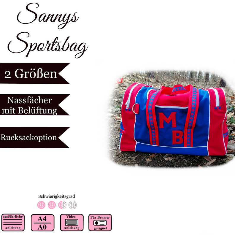 Sannys Sportsbag - EBook und Nähanleitung image number 1