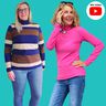 Rollkragen Shirt lang- kurzarm Damen PERAN ♥ Gr. 34-56 thumbnail number 1