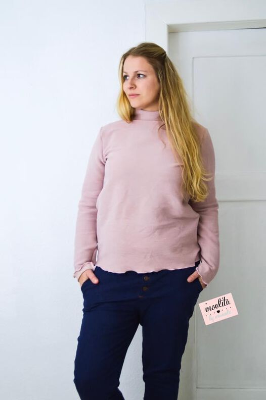 Chino Hose CONFORTA FEMININ (34-48) Schnittmuster image number 7
