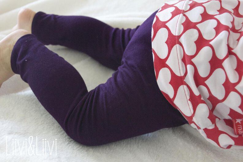 SET Babykleid & Leggings / Nähanleitung und Schnittmuster image number 3