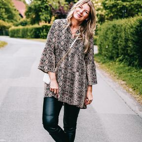 Ebook/Nähanleitung Boho-Kleid Nelina Damen Gr. 32-58