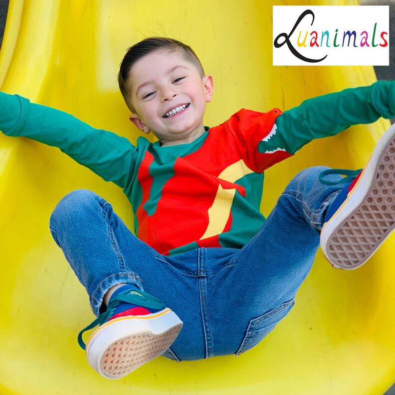 Pullover Kind E-Book Luanimals Dino David (86-152cm) image number 8