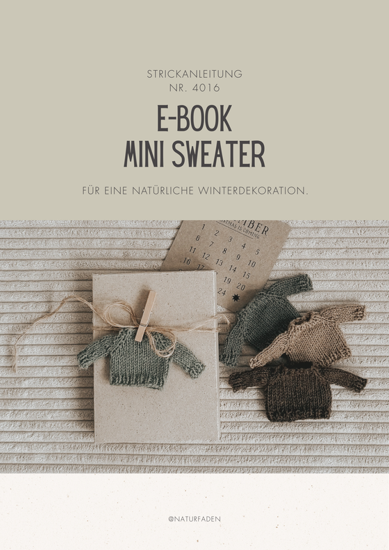 E-Book Stricken Nr. 4016 - MINI SWEATER - zeitloses Design image number 6