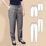 Ella – Lange oder kurze Bundfaltenhose, Gr. 34-50, A4+A0 thumbnail number 1