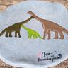 Applikationsvorlage Brachiosaurus Jungtier Dino thumbnail number 8