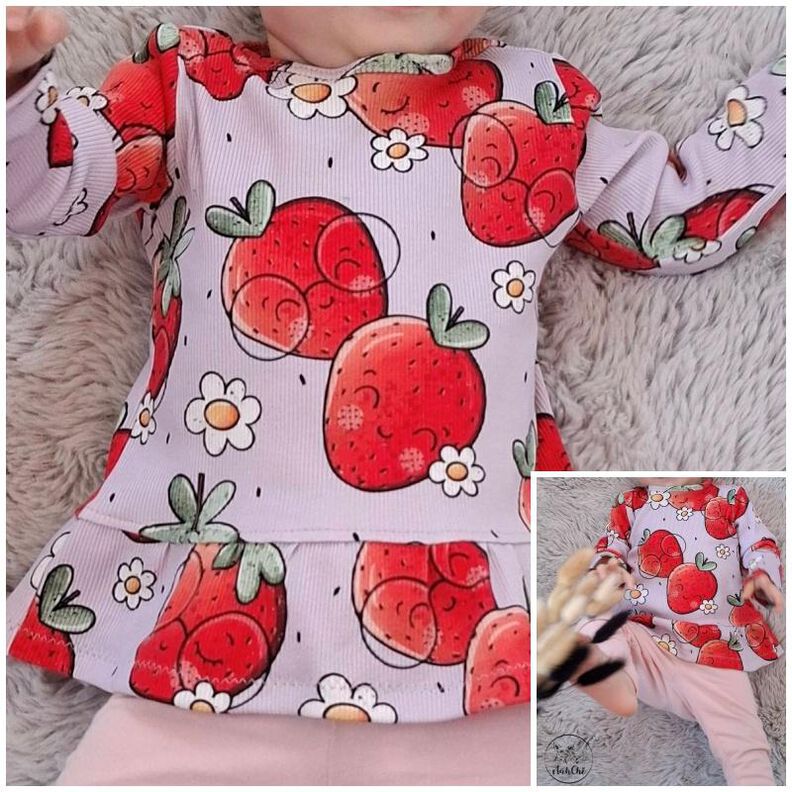 Bea Rippshirt Gr. 74 bis 164 image number 9