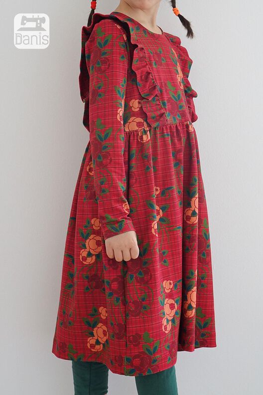 Vintage Dress für JERSEY Gr. 86-164 inkl. BEAMER DATEI image number 5