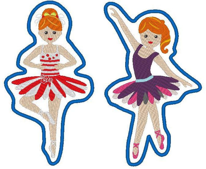 Ballerina Stickdatei Ballett image number 4