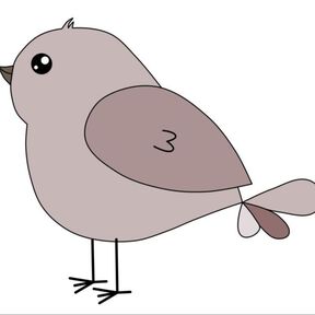 Plotterdatei Vögelchen Pieps