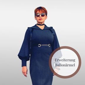  Laya - Schnitterweiterung - Ballonärmel  32-52