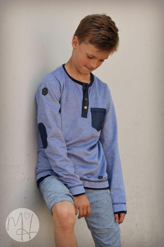 Shirt Teens - Schnittmuster Gr. 134-176 - dein THEO #47 image number 4