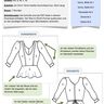 Bluse #Irina Nähanleitung und Schnittmuster (XS-XL) thumbnail number 8