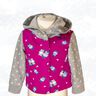 Sweatjacke/Weste mit Kapuze für Kinder  Gr. 92-164, A4+A0 thumbnail number 3