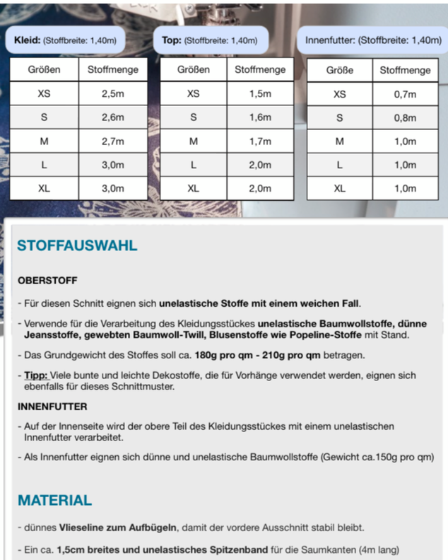 Wickelkleid/ Top #Davina Nähanleitung und Schnittmuster image number 9
