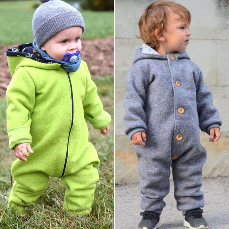 Baby Walkanzug Jumpsuit Outdoor Overall PADAN ♥ Gr. 56-98 image number 9