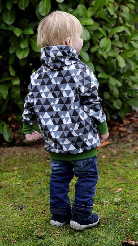 OVERSIZE KINDER HOODIE PULLOVER GR 86-146 image number 4
