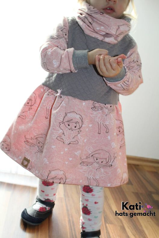 HOODIEKLEID FÜR MÄDCHEN GR 56 - 146 image number 7