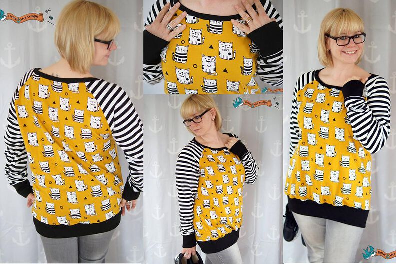 Ebook Schnittmuster Billund Basicpullover Damen image number 2