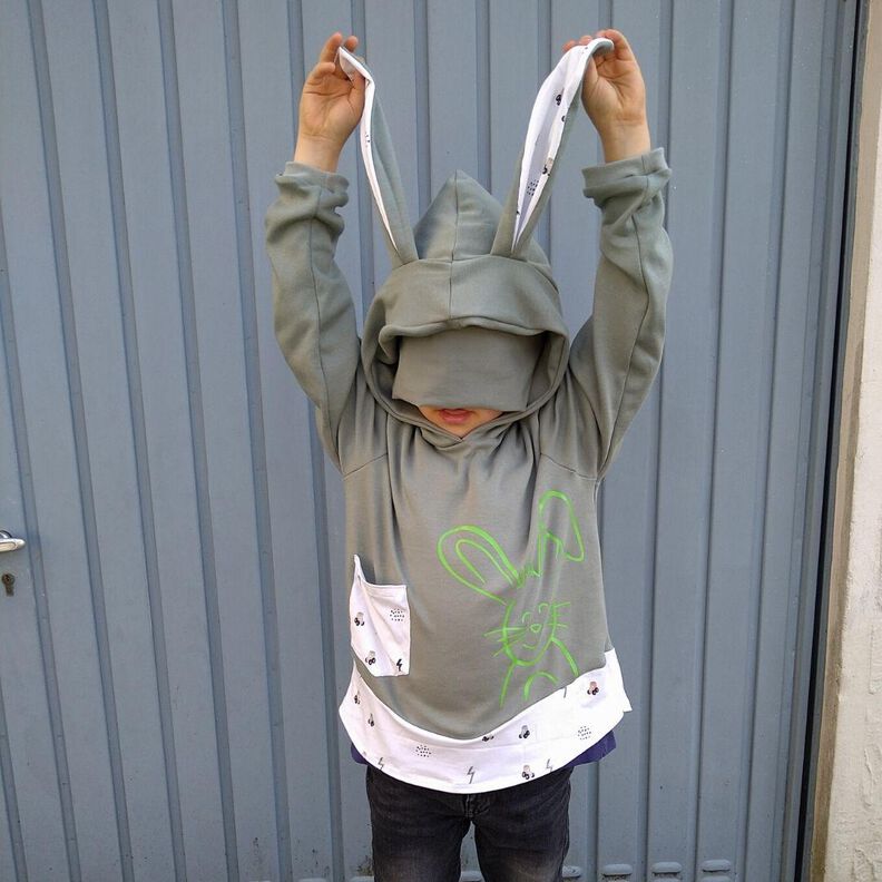 Hoodie Lisa+Bosse Gr. 68-140 Schnittmuster image number 10
