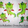 Stickdatei Drache Kurt thumbnail number 2