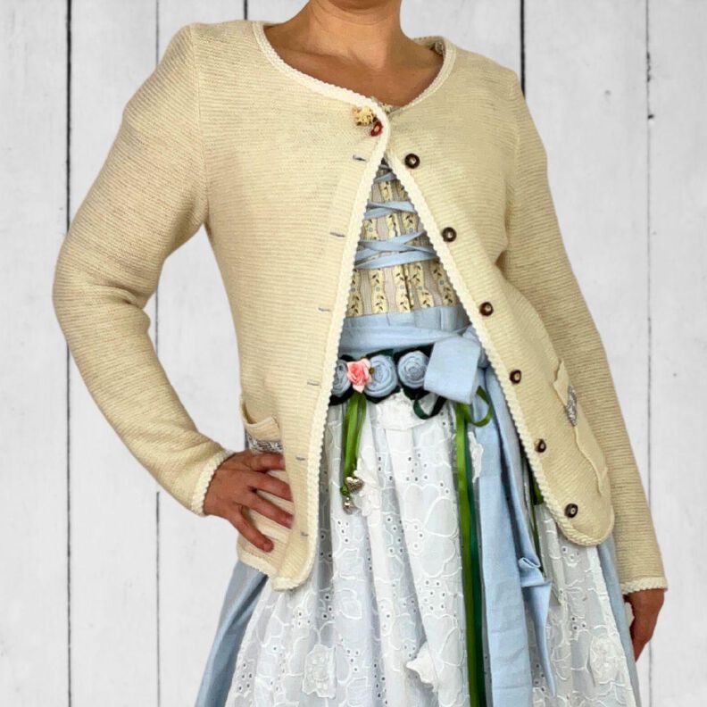 Trachtenjacke Edelweiss Gr. 34-54 Schnittmuster image number 2