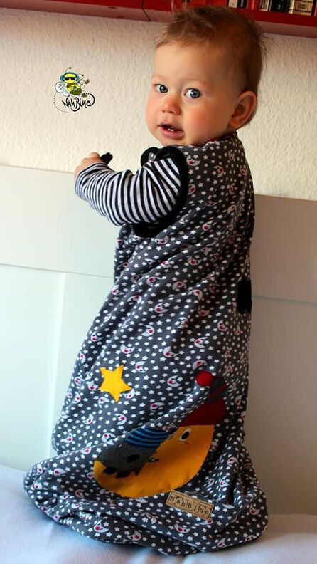 PUCKSACK, KINDER-SCHLAFSACK MIT BEINEN, 3 TEILIGES SET image number 7