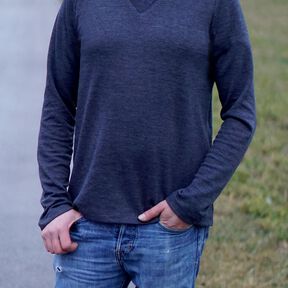 Herren Pullover (XS-5XL) COLOMBO Sweater Schnittmuster