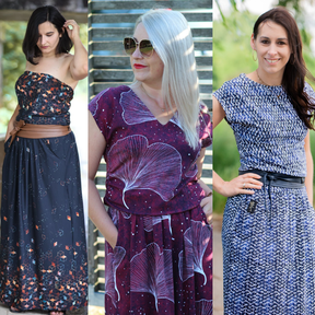 Ebook Maxikleid Zveea inkl. Gürtel Belle*ty Gr.35-54