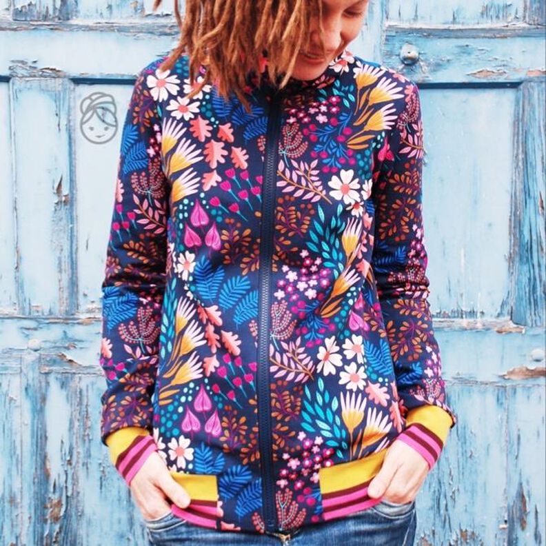 Sweatjacke Miss Co(o)llege - Nähanleitung und Schnittmuster image number 1