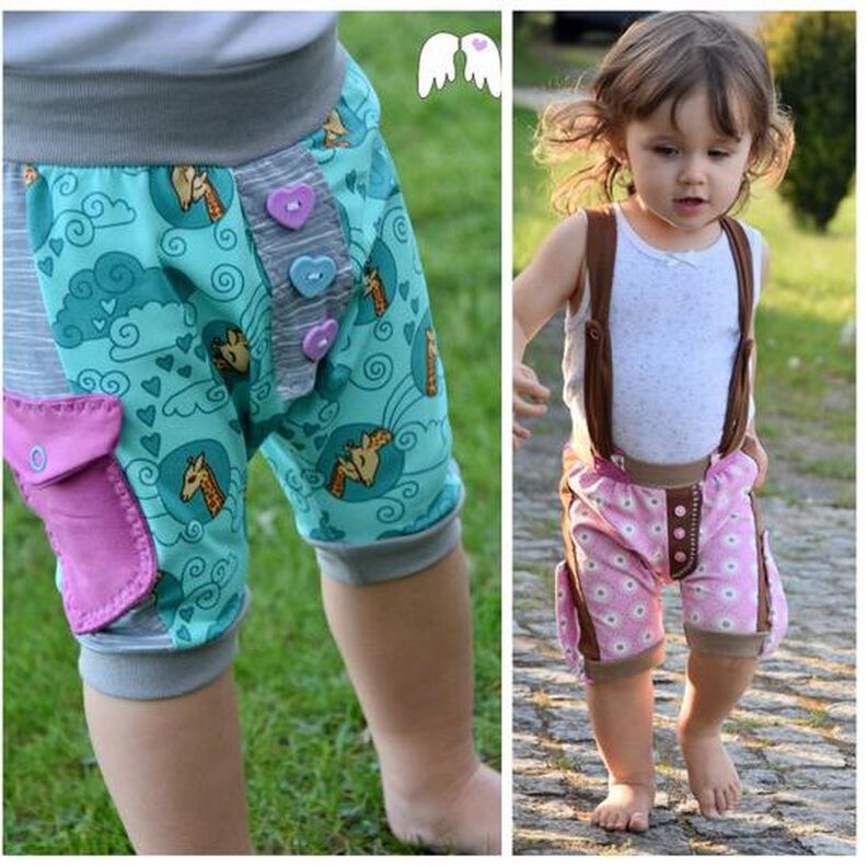 Schnittmuster Sommerhose Jelte 62 - 116 image number 1