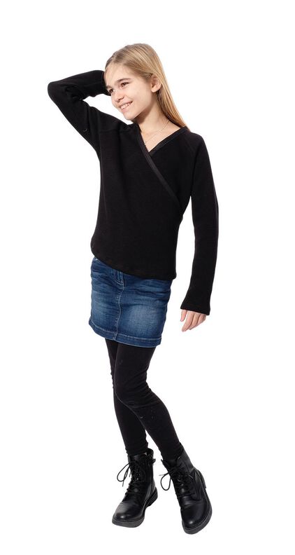 Wickeljacke "JOLANDA" Nähanleitung und Schnitt Gr. 110 – 152 image number 7