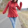 *Ladies Raglan Dress* Raglankleid Hoodiekleid  thumbnail number 2