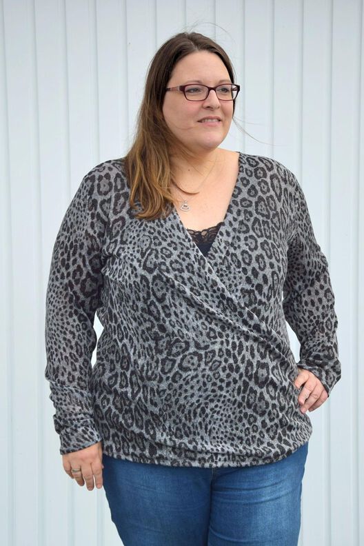 Pullover in Wickeloptik (34-56) MARAJO Schnittmuster image number 3