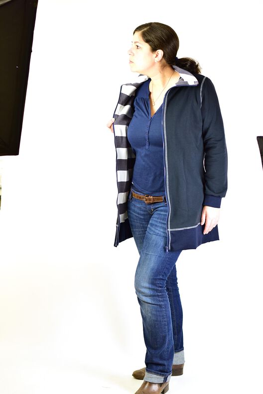 Ebook / Schnittmuster Damen Freizeitjacke *mit A0-Datei* image number 2