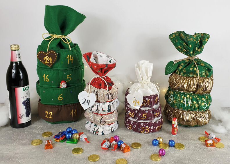 Adventskalender – Schnittmuster 24/25 Türchen, klein/groß image number 4