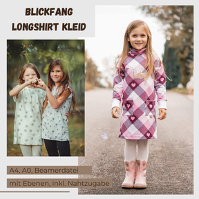 Longshirt & Kleid Blickfang (Größe 92 - 152)