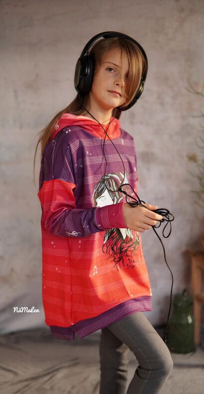 Ebook Oversize Sweater Pippa Gr.98-158 inkl. Plottbundle image number 9
