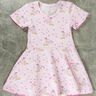 Bella Jerseykleid Kinder mit Glockenrock Gr. 86-158, A4+A0 thumbnail number 3